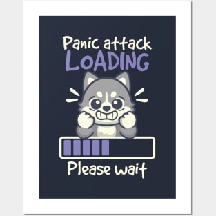 Panic attack loading Posters and Art